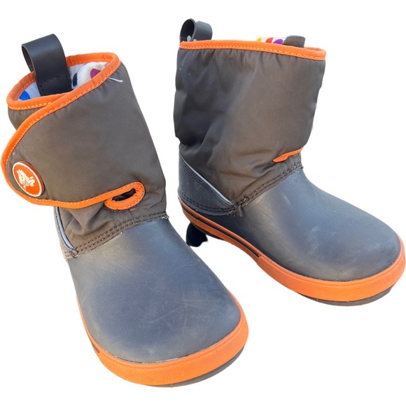 Crocs Boys' Crocband II.5 Gust Boot Size J1 - Picture 4 of 6